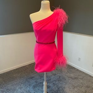 Hot pink hoco or pageant dress